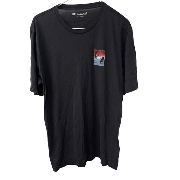 Travis Mathew Our House Tee Casual Golf Flag Athletic Stretchy Men’s Large - Picture 2 of 7